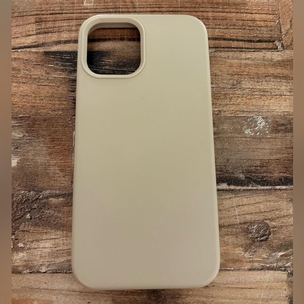 iphone 12 beige phone case - good shape